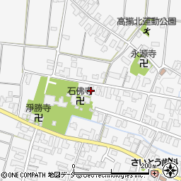山形県天童市高擶137-4周辺の地図