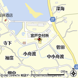東松島市奥松島縄文村歴史資料館周辺の地図