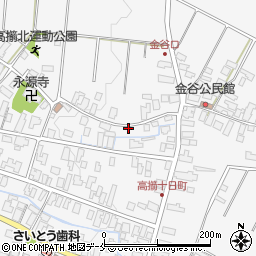 山形県天童市高擶北-42周辺の地図