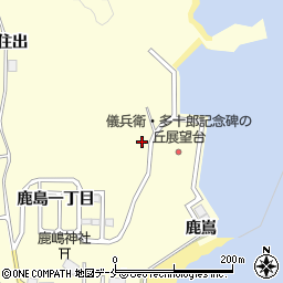 宮城県東松島市宮戸小室10-1周辺の地図