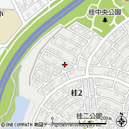 宮城県仙台市泉区桂2丁目周辺の地図