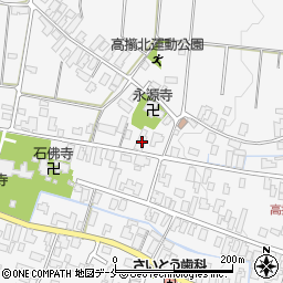 山形県天童市高擶54-3周辺の地図