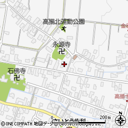 山形県天童市高擶53周辺の地図