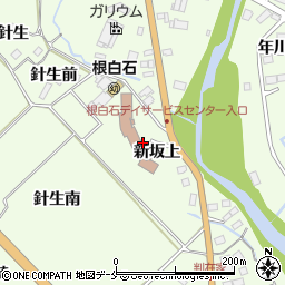 宮城県仙台市泉区根白石新坂上周辺の地図