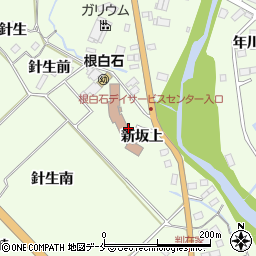 宮城県仙台市泉区根白石（新坂上）周辺の地図