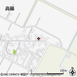 山形県天童市高擶1578-2周辺の地図