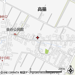 山形県天童市高擶373周辺の地図