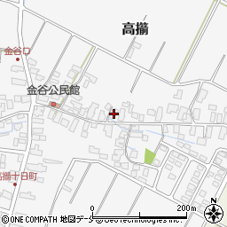 山形県天童市高擶398周辺の地図