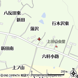 宮城県仙台市泉区根白石蒲沢東周辺の地図