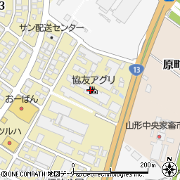 山形県天童市東芳賀2丁目1-1周辺の地図