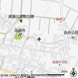 山形県天童市高擶608周辺の地図