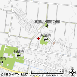 山形県天童市高擶62周辺の地図