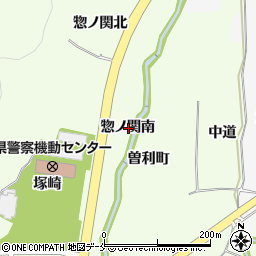 宮城県宮城郡利府町森郷惣ノ関南周辺の地図