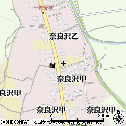 山形県天童市奈良沢甲93周辺の地図