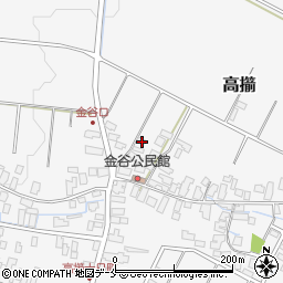 山形県天童市高擶387周辺の地図