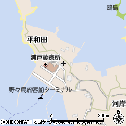 宮城県塩竈市浦戸野々島河岸46周辺の地図