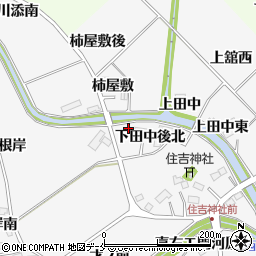 宮城県仙台市泉区西田中（下田中後北）周辺の地図
