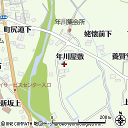 宮城県仙台市泉区根白石年川屋敷64周辺の地図