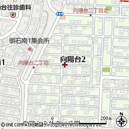 宮城県仙台市泉区向陽台2丁目周辺の地図