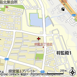 ファミリーマート仙台将監五丁目店周辺の地図