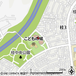 仙台市役所　泉区市民センター桂市民センター周辺の地図