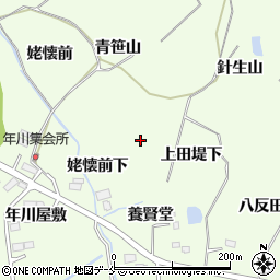 宮城県仙台市泉区根白石上田西周辺の地図