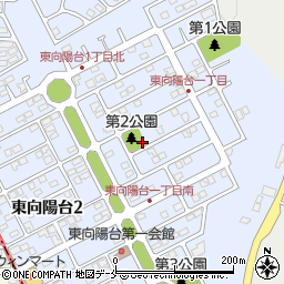 〒981-3331 宮城県富谷市東向陽台の地図