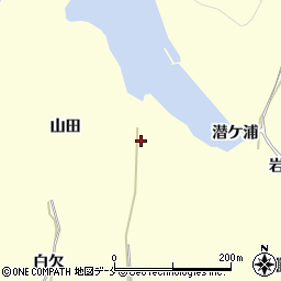 宮城県東松島市宮戸（殿上）周辺の地図