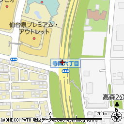 寺岡六丁目・泉﻿アウトレット周辺の地図