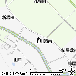 宮城県仙台市泉区西田中（上川添南）周辺の地図