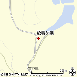宮城県東松島市宮戸（於着ケ浜）周辺の地図