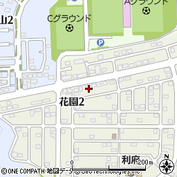 宮城県宮城郡利府町花園2丁目20周辺の地図