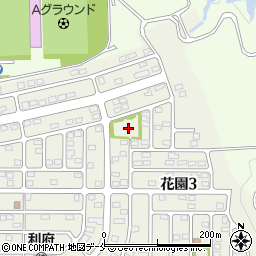 宮城県宮城郡利府町花園3丁目19周辺の地図