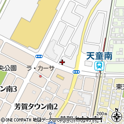 タマホーム株式会社　天童店周辺の地図