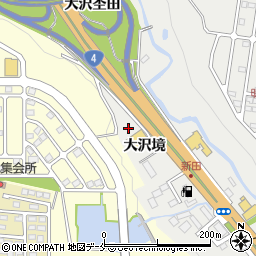 宮城県仙台市泉区七北田大沢境周辺の地図