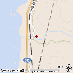 新潟県村上市馬下1260-1周辺の地図