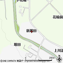宮城県仙台市泉区西田中上川添西周辺の地図
