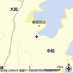 宮城県東松島市宮戸小鮫周辺の地図