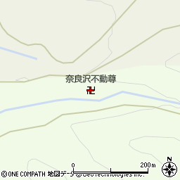 奈良沢不動尊周辺の地図