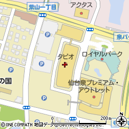 中嘉屋食堂 麺飯甜 泉タピオ店周辺の地図