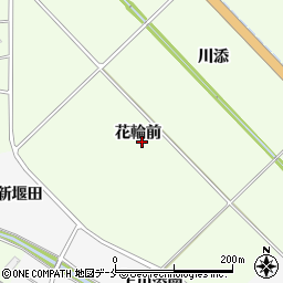 宮城県仙台市泉区根白石花輪前周辺の地図