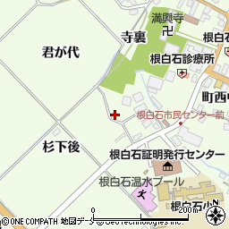 宮城県仙台市泉区根白石杉下周辺の地図