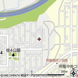 宮城県仙台市泉区桂4丁目20周辺の地図