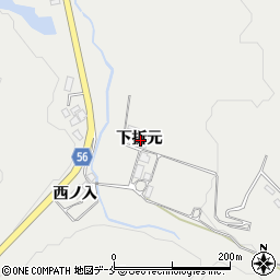 宮城県富谷市明石下折元周辺の地図