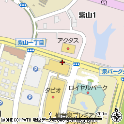 ユザワヤ仙台泉パークタウン店周辺の地図