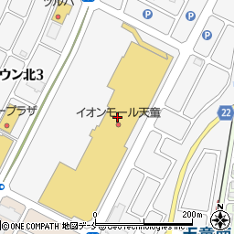 ライトオンイオンモール天童店周辺の地図