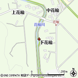 宮城県仙台市泉区根白石上花輪前周辺の地図