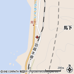 新潟県村上市馬下1315周辺の地図