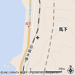 新潟県村上市馬下1317周辺の地図