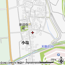 山形県東村山郡中山町小塩6周辺の地図